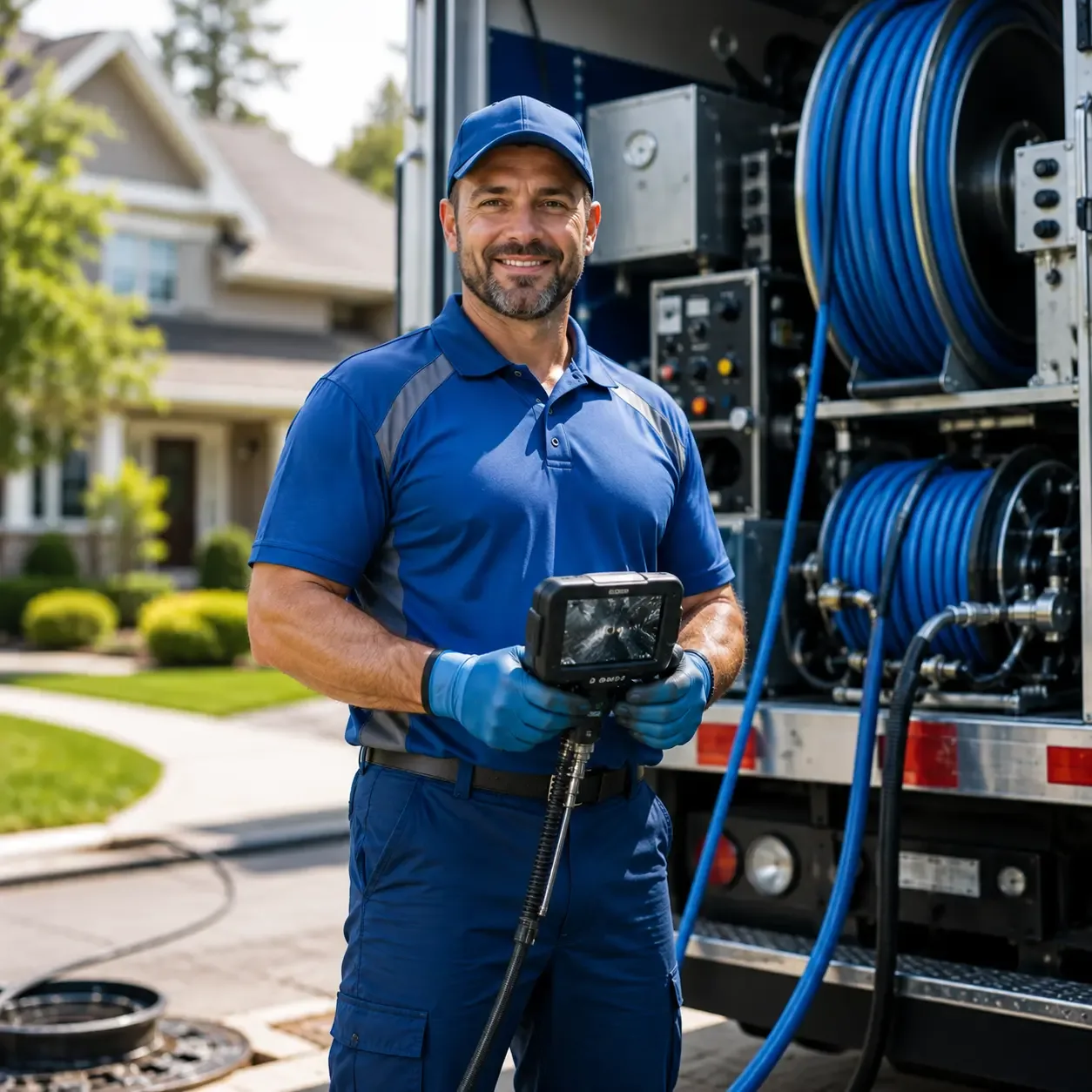Local outdoor drain cleaning specialists in Los Banos, CA